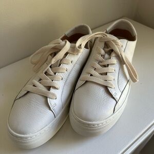 Never Worn Soludos Leather Sneakers